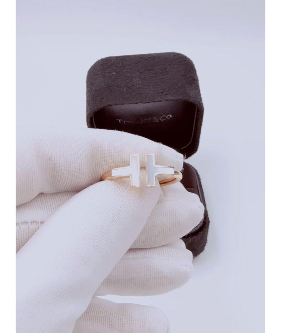 TIFFANY&CO Белое кольцо из розового золота, фото 3