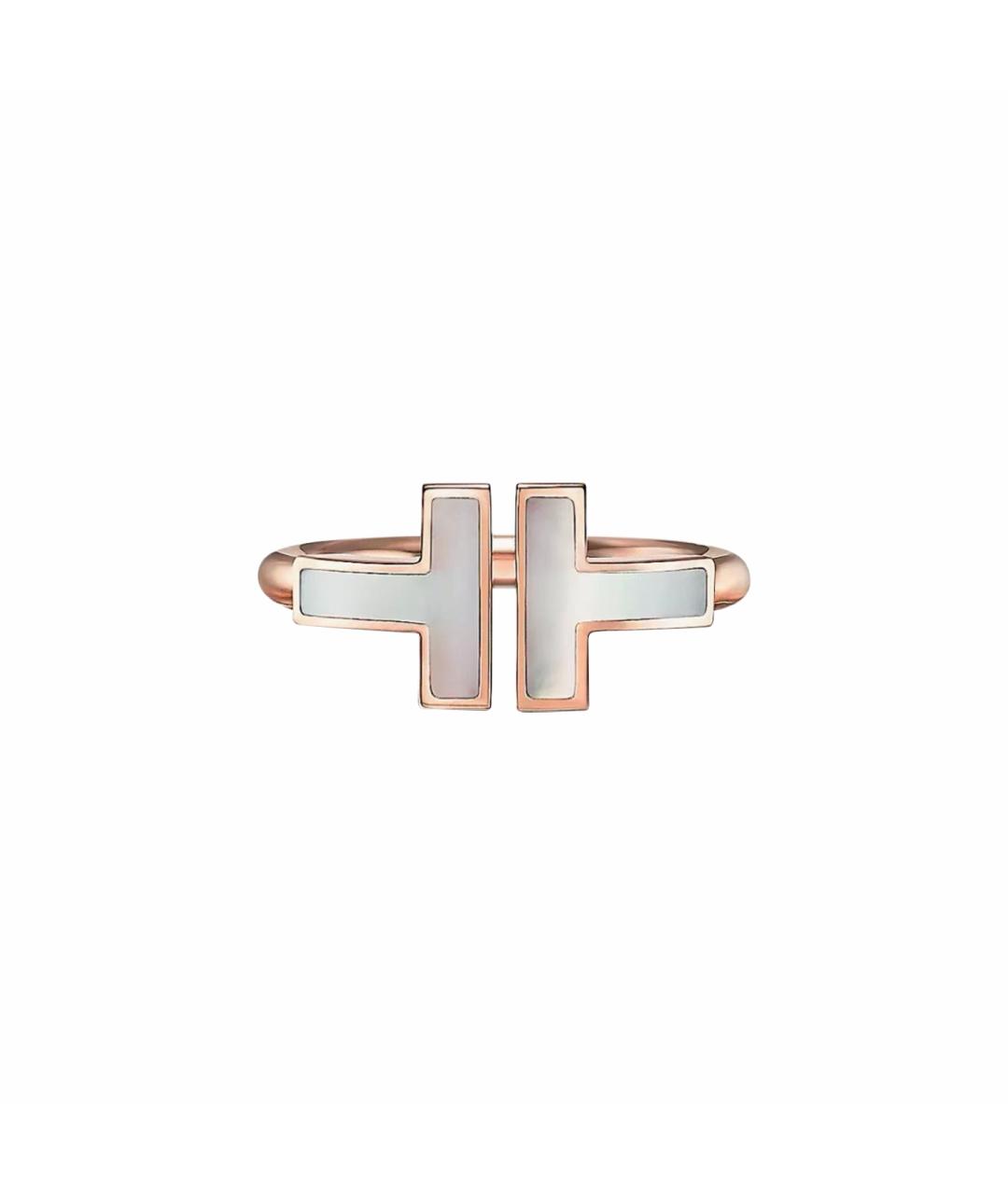 TIFFANY&CO Белое кольцо из розового золота, фото 1