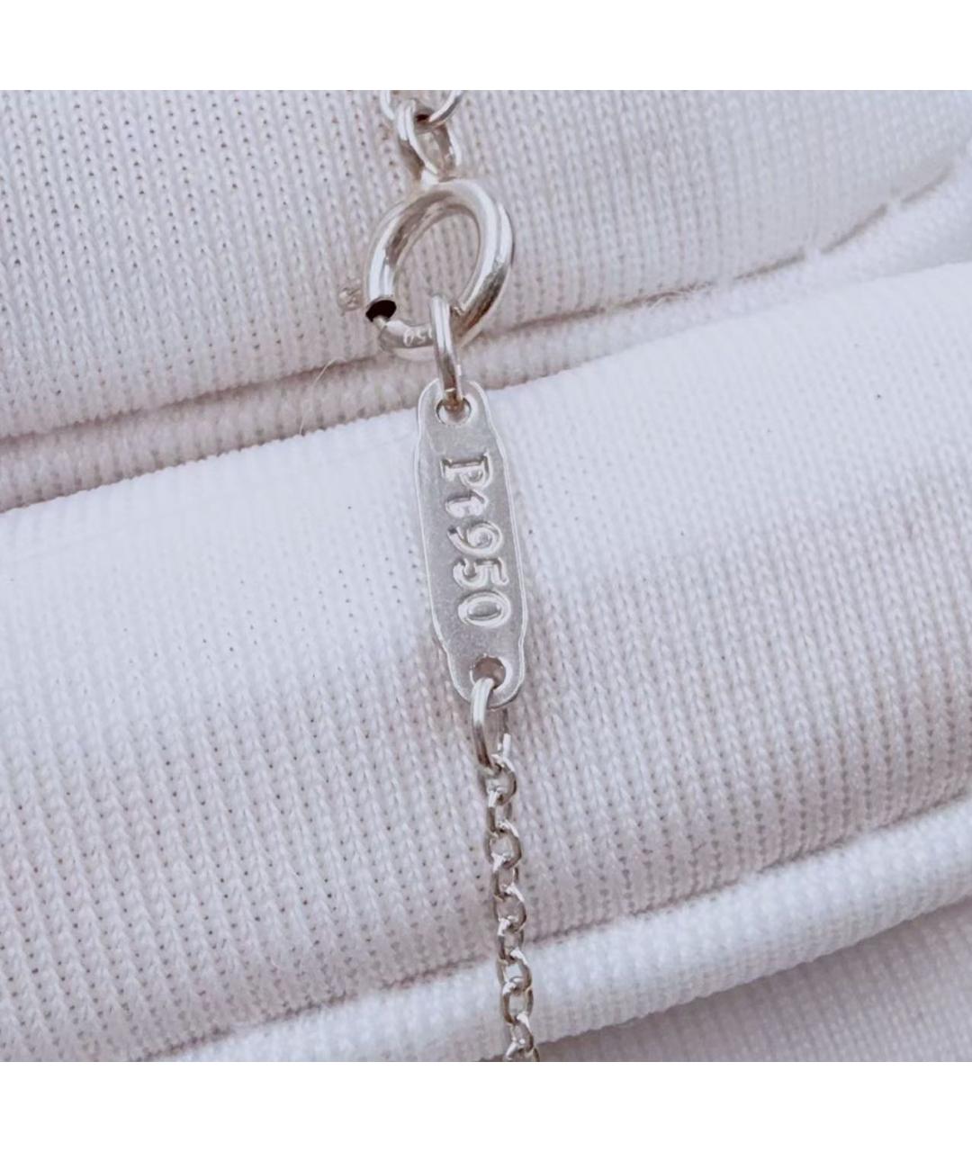 TIFFANY&CO Белое платиновое колье, фото 8