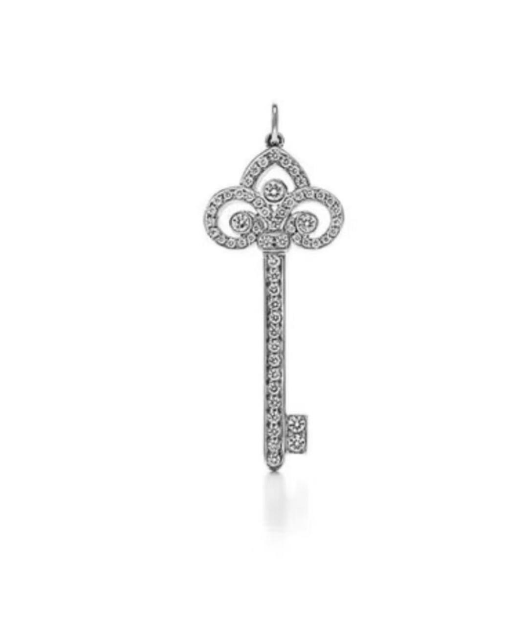 TIFFANY&CO Белое платиновое колье, фото 9