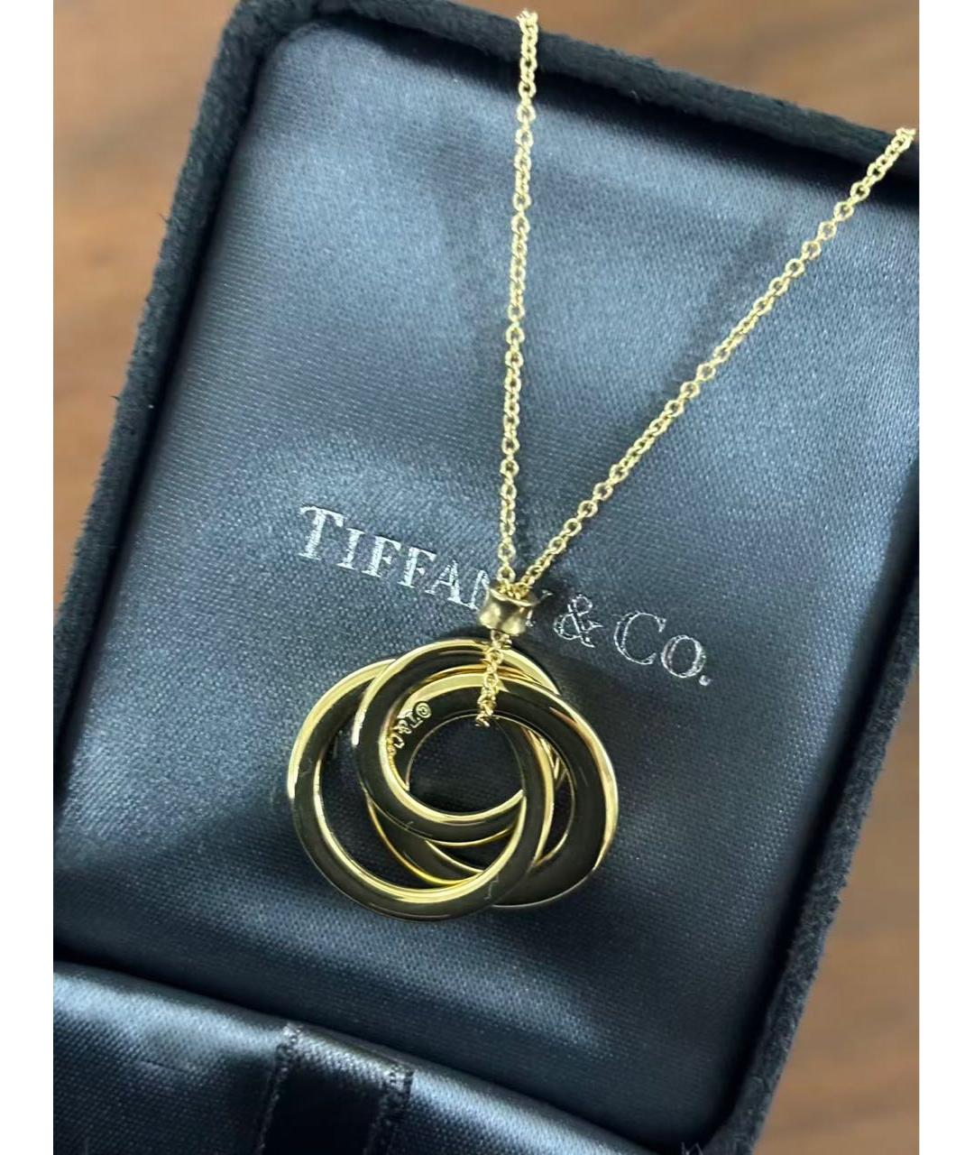 TIFFANY&CO Желтое колье из желтого золота, фото 5