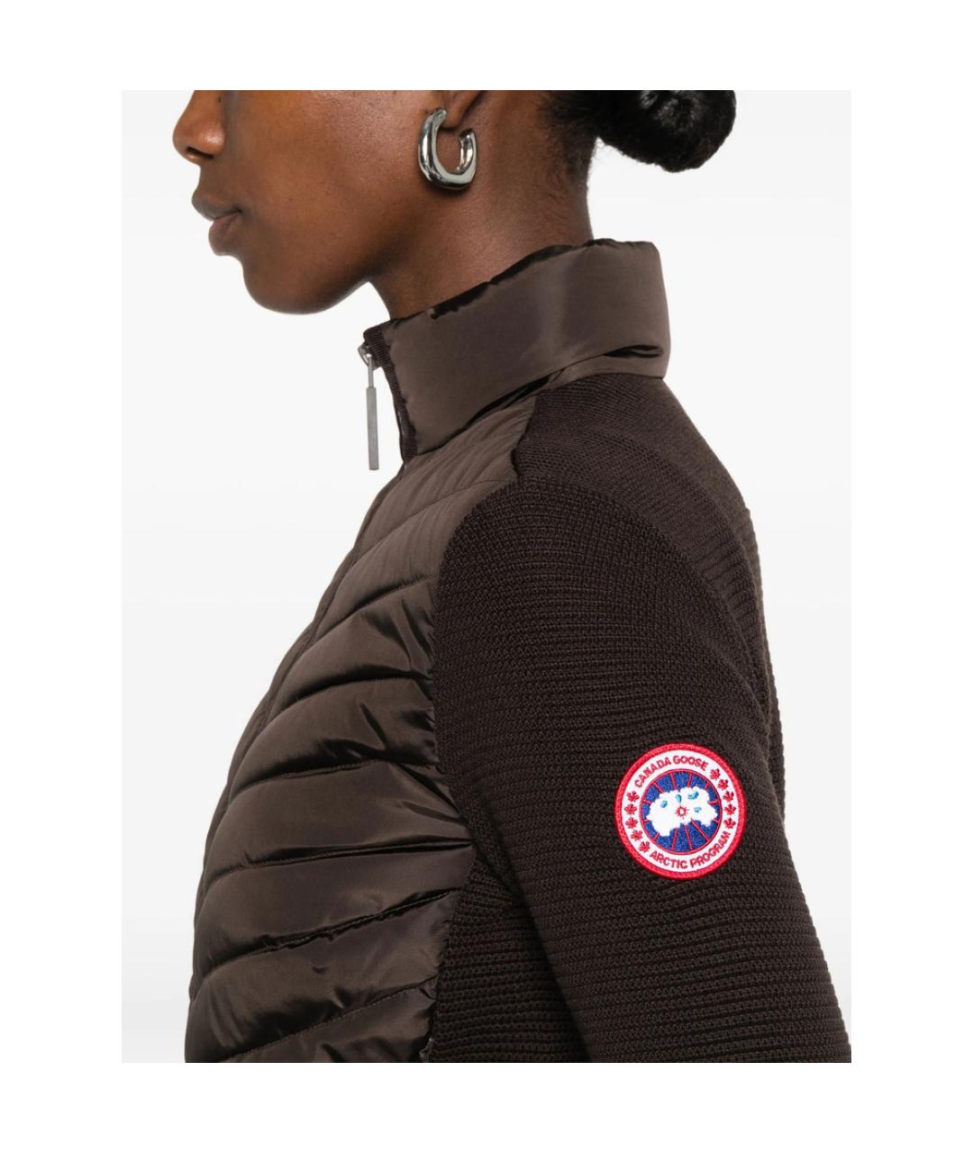 CANADA GOOSE Коричневая куртка, фото 2