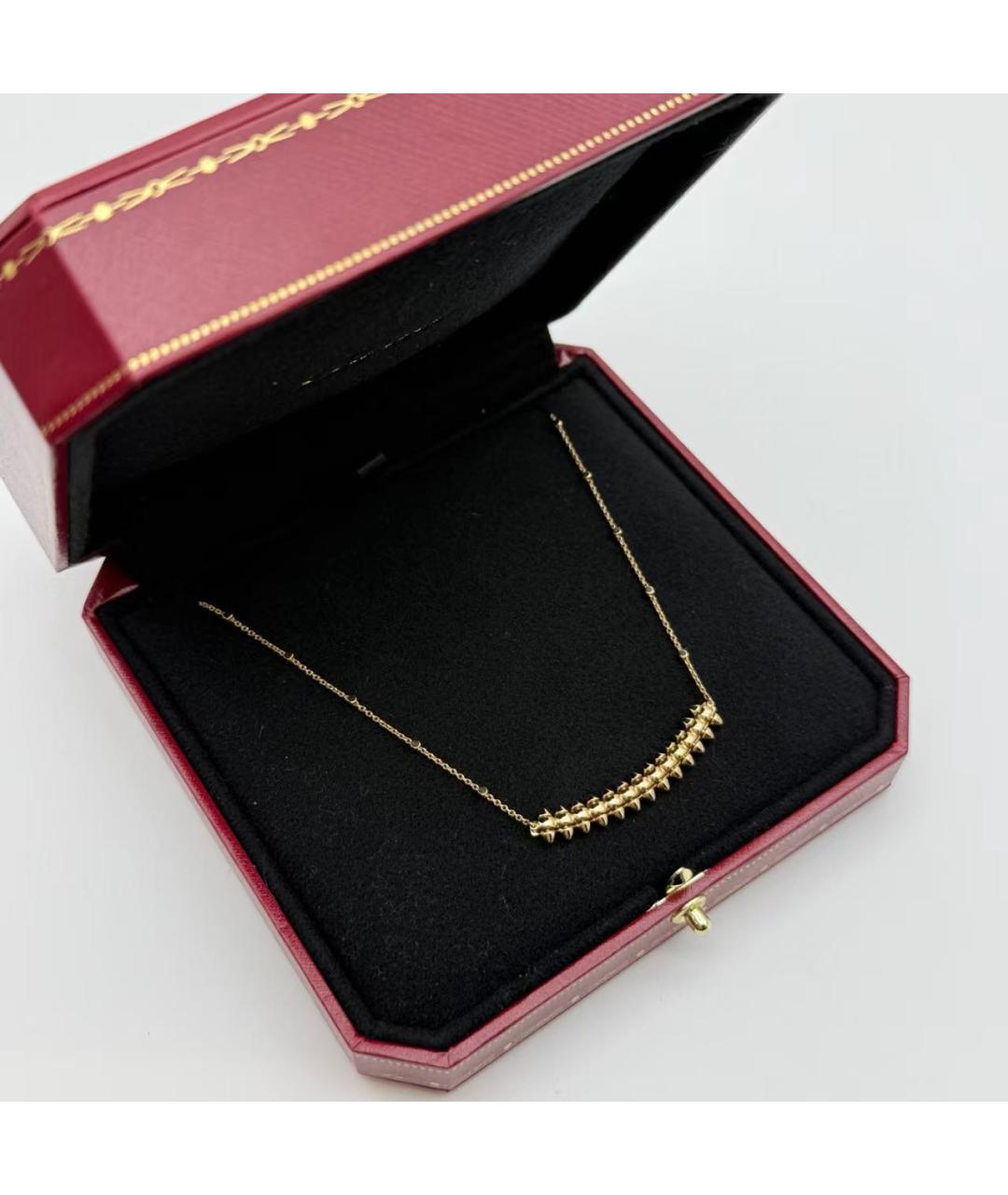 CARTIER Желтое колье из желтого золота, фото 5