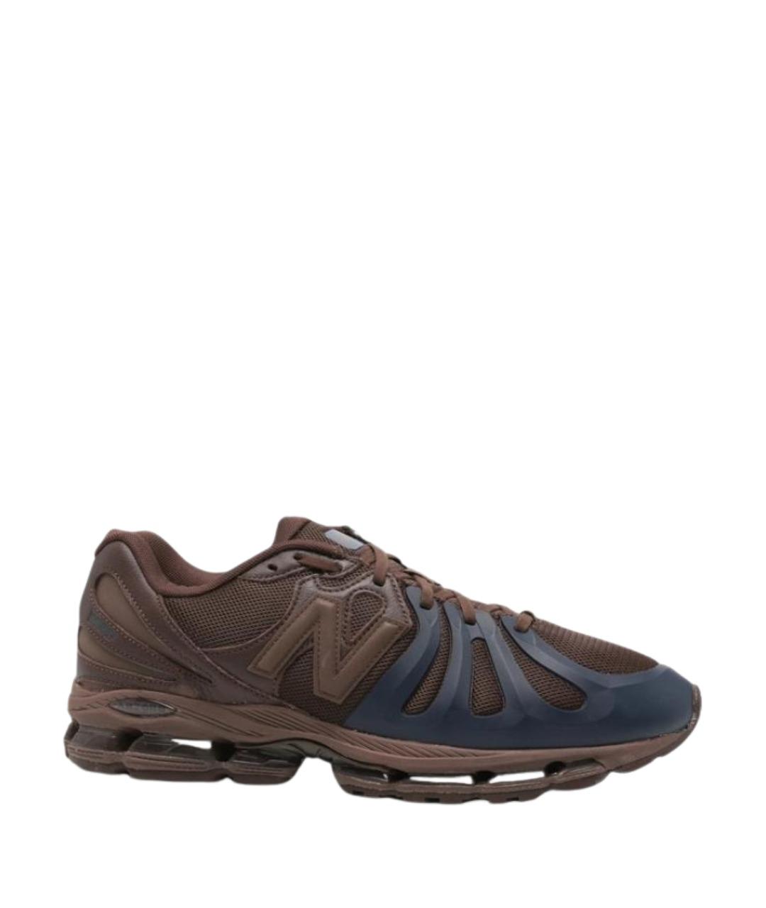 NEW BALANCE Коричневые низкие кроссовки / кеды, фото 1