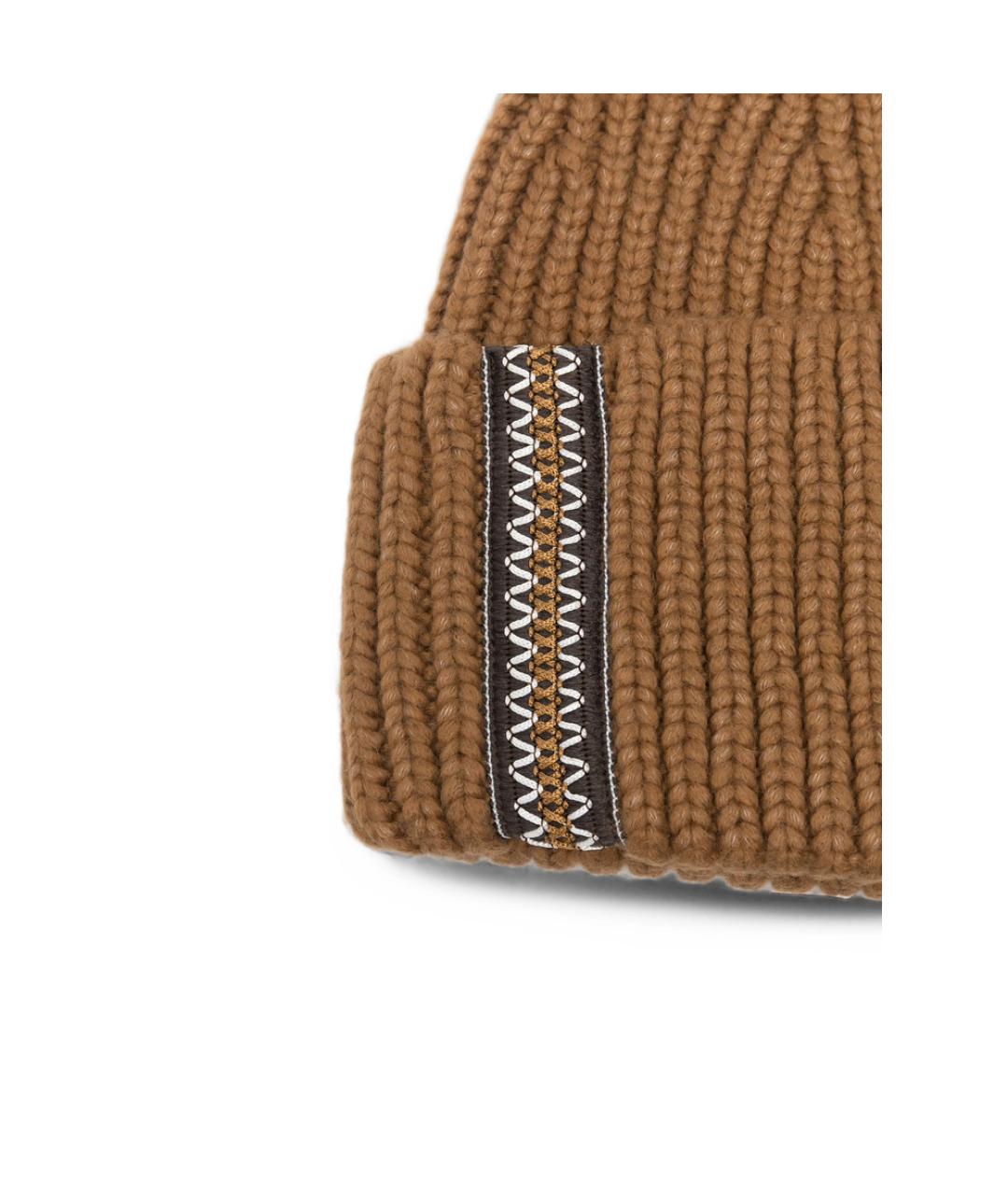 UGG Коричневая шапка, фото 3