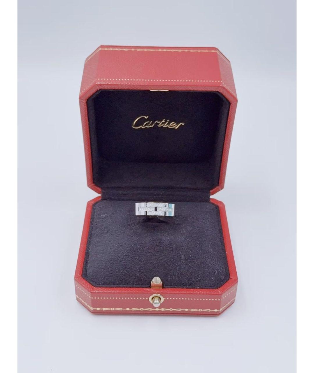 CARTIER Белое кольцо из белого золота, фото 5