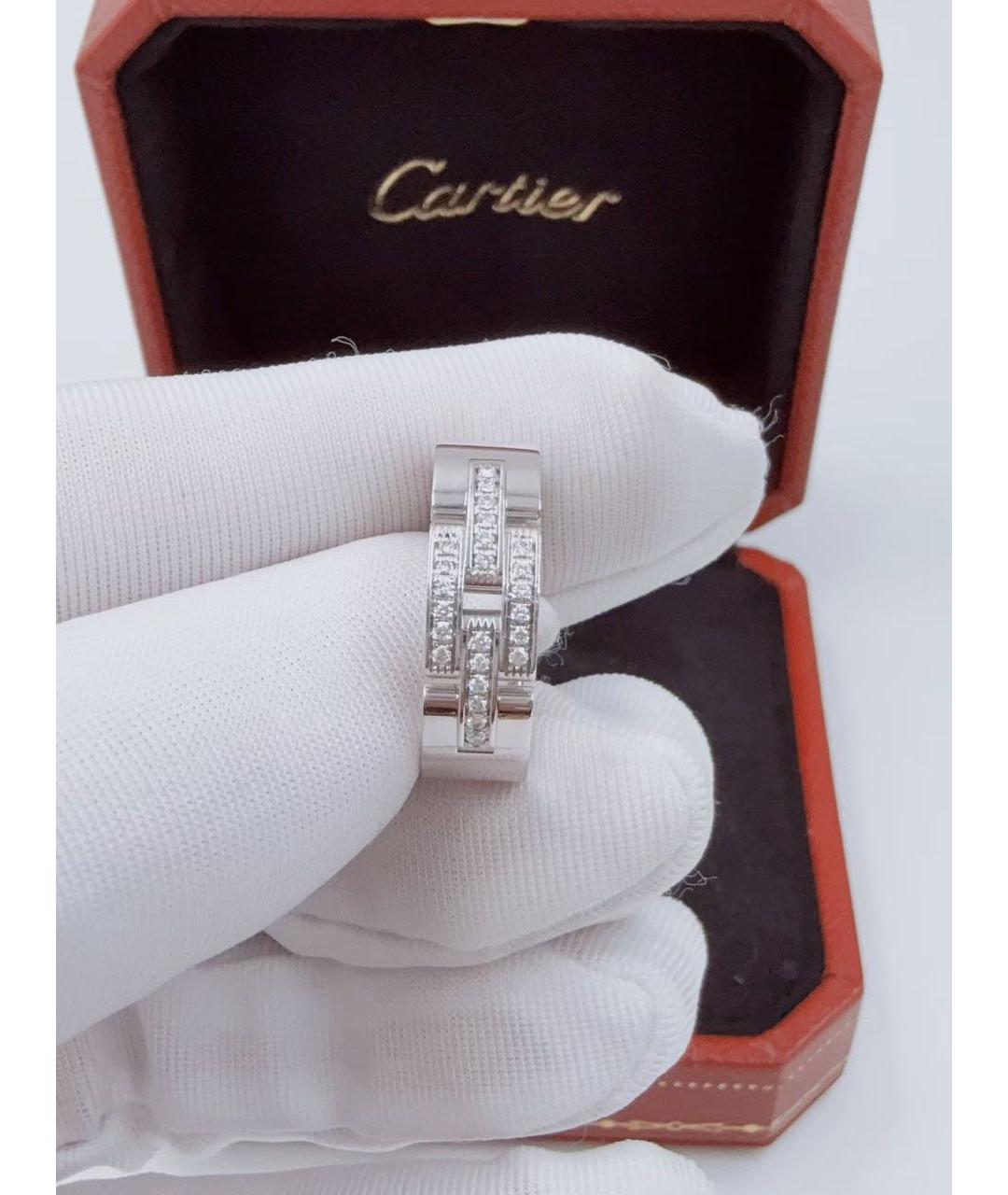 CARTIER Белое кольцо из белого золота, фото 2
