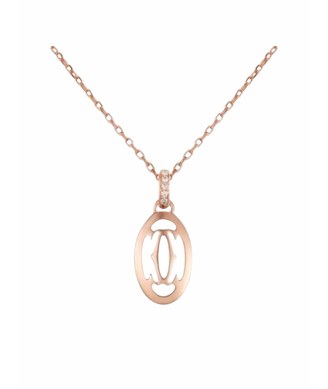 CARTIER Розовое колье из розового золота, фото 1
