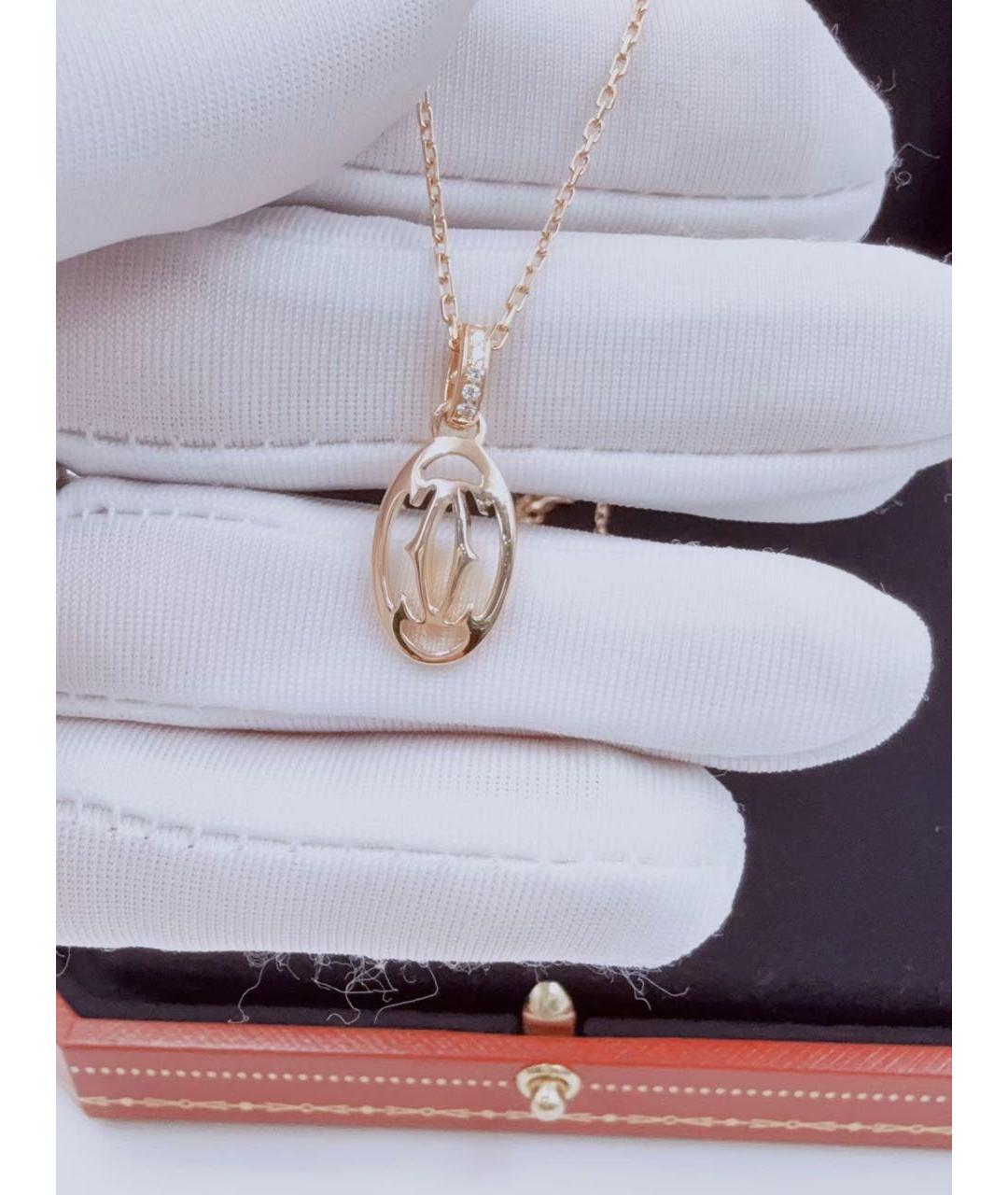 CARTIER Розовое колье из розового золота, фото 4