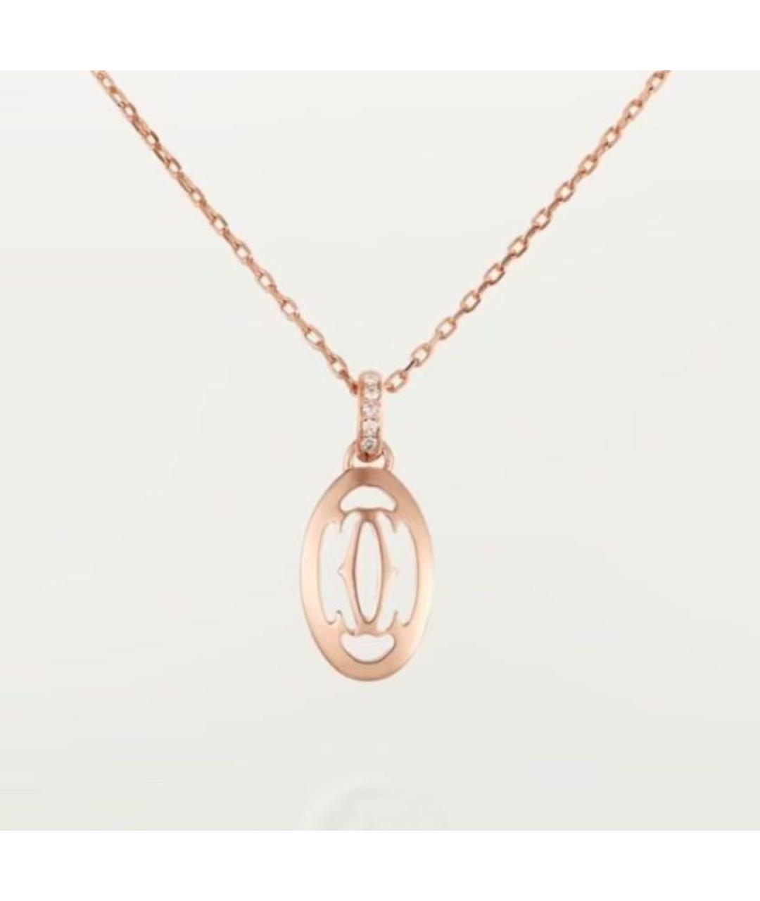 CARTIER Розовое колье из розового золота, фото 8