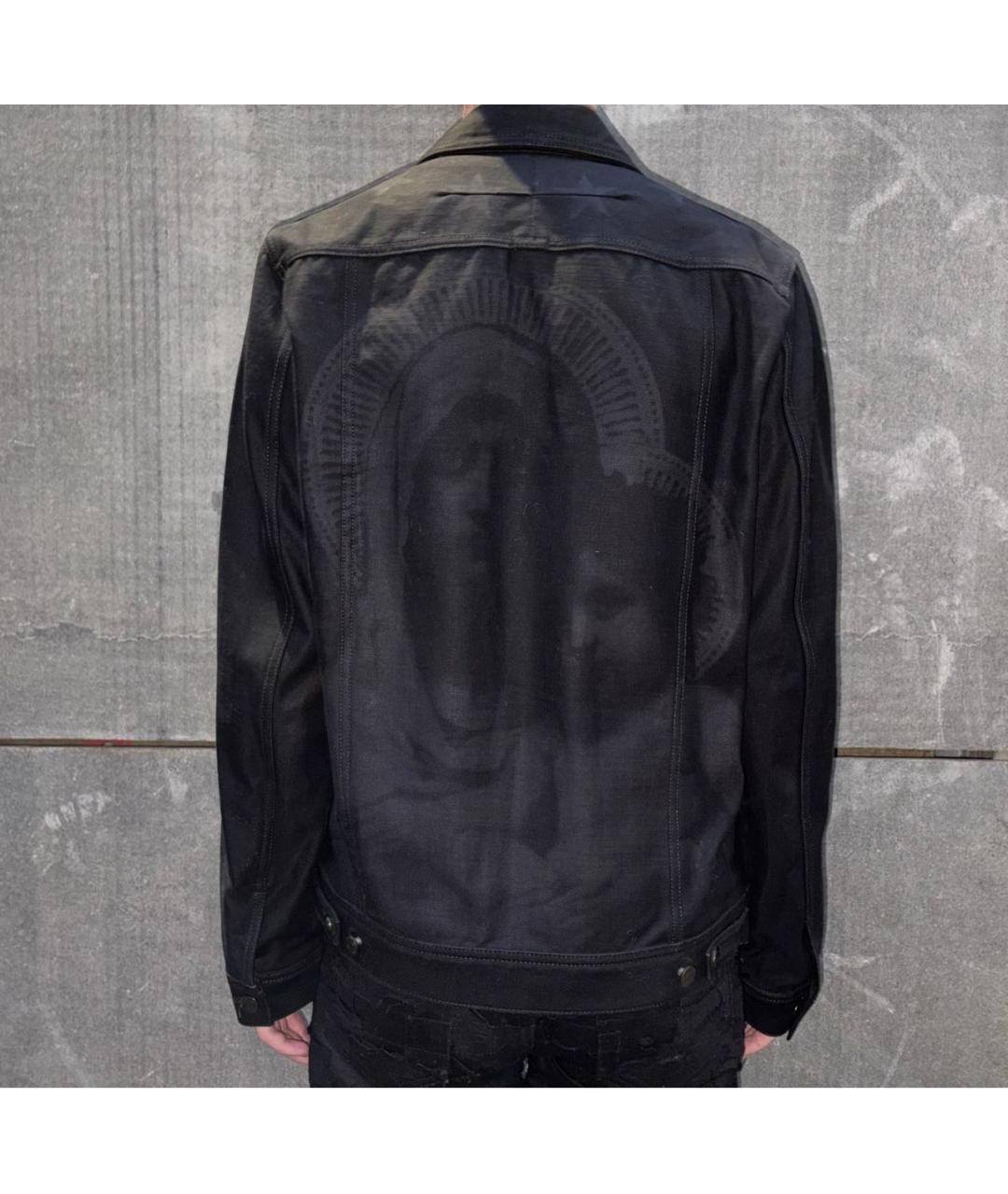 GIVENCHY Черная деним куртка, фото 6