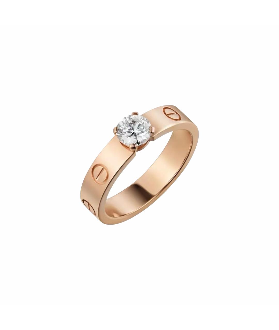 CARTIER Розовое кольцо из розового золота, фото 1