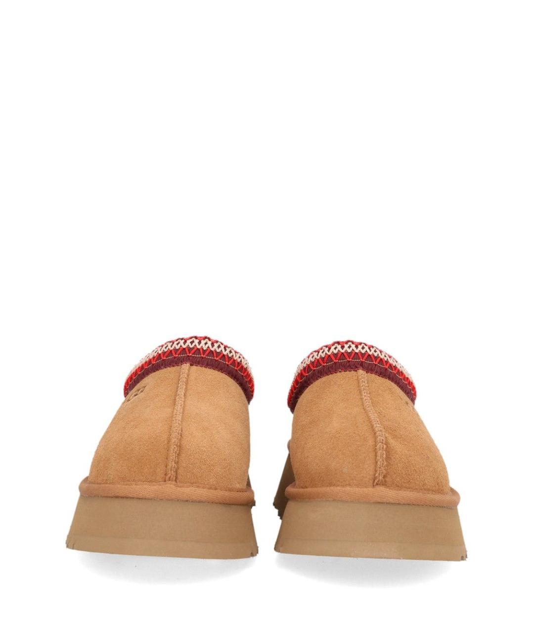 UGG Бежевые замшевые сабо, фото 5