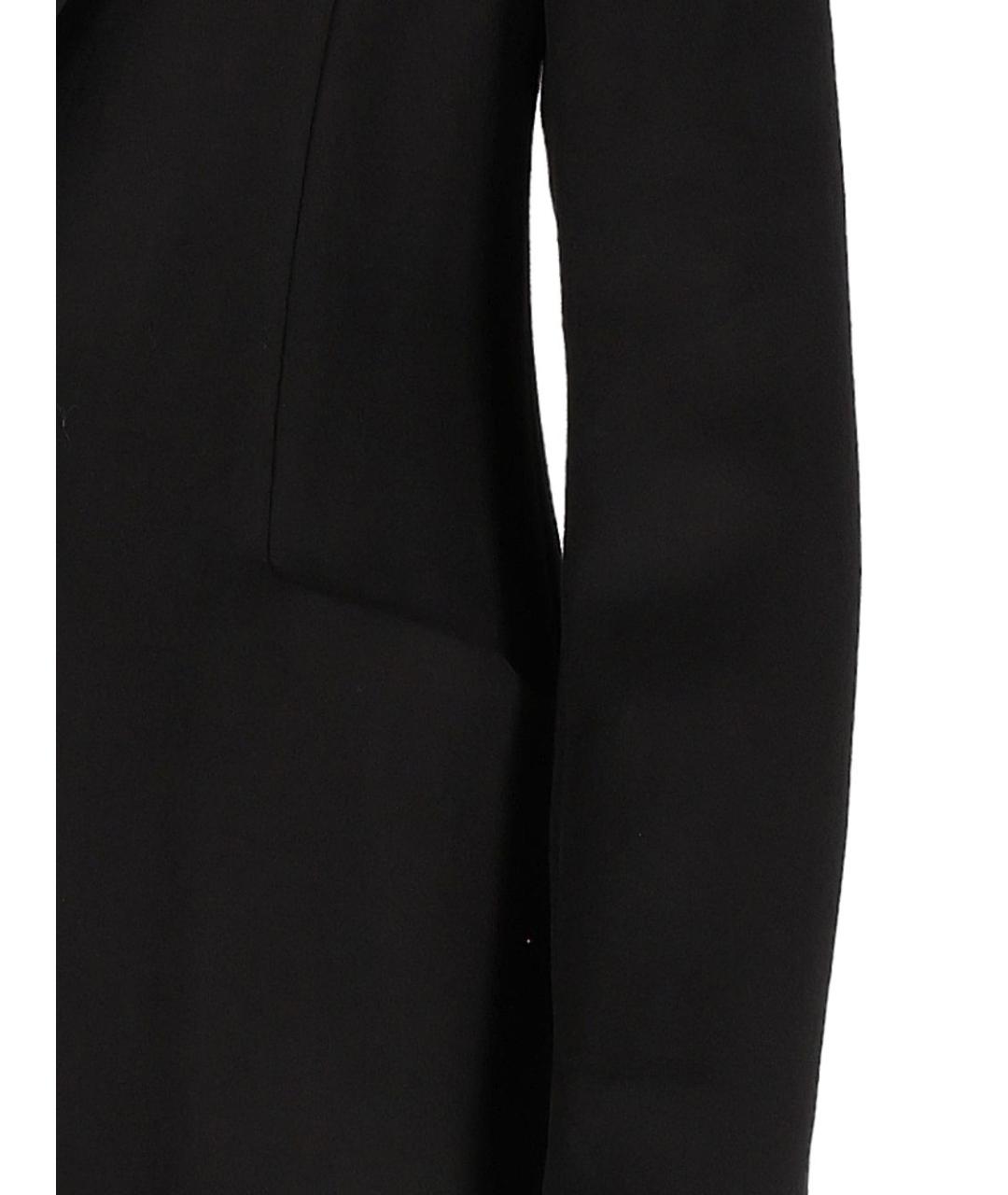 EMPORIO ARMANI Черное пальто, фото 5