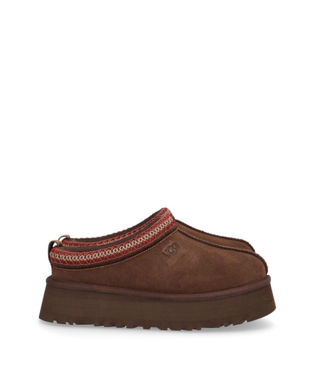 UGG Коричневые замшевые сабо, фото 6