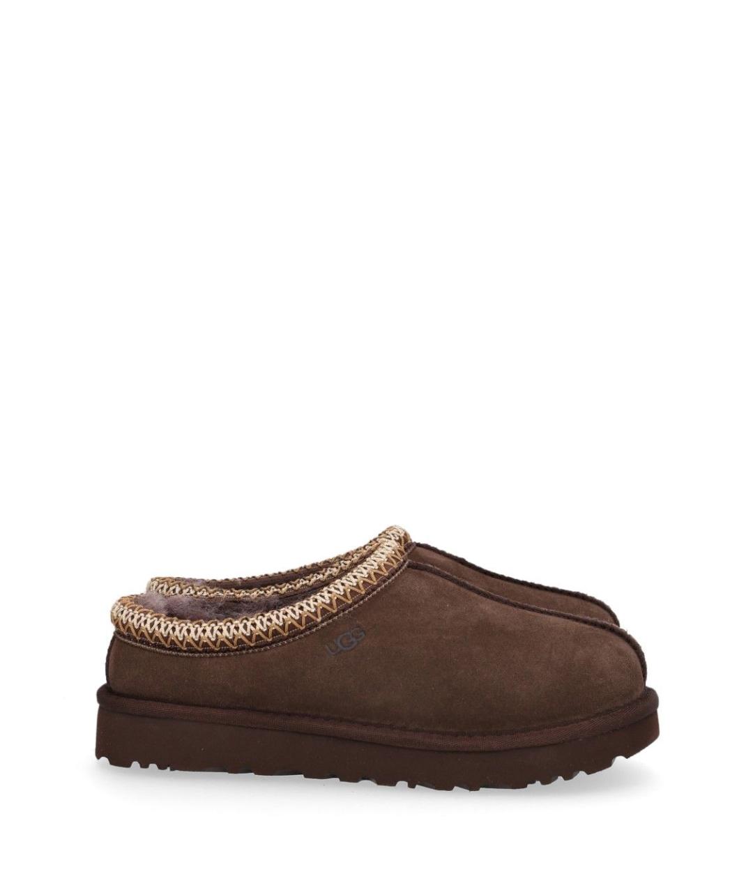 UGG Коричневые замшевые сабо, фото 6