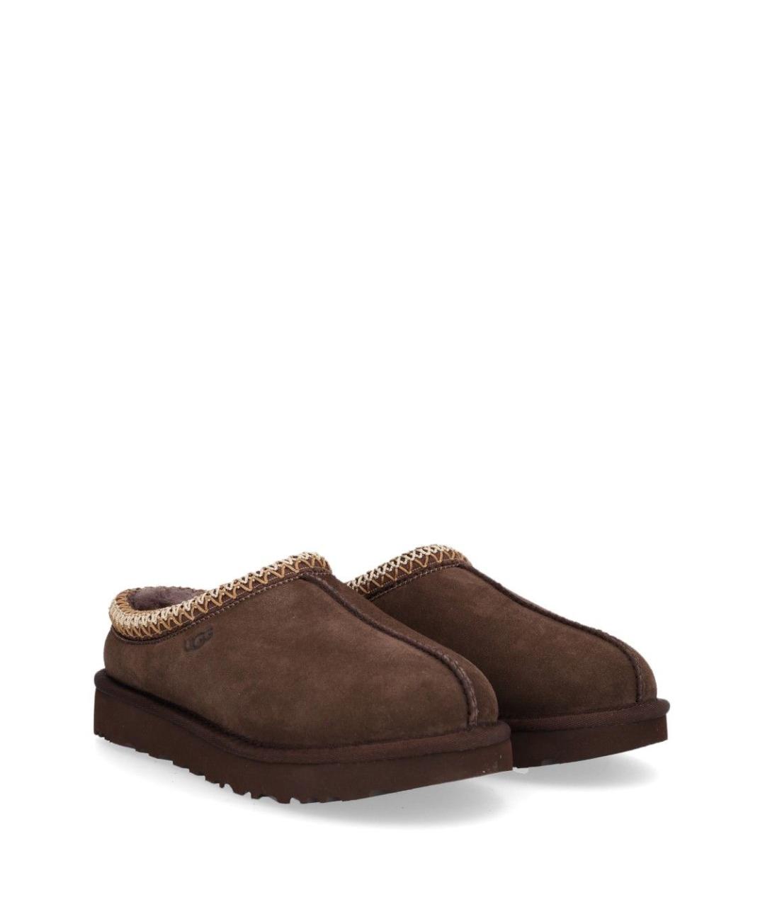 UGG Коричневые замшевые сабо, фото 2