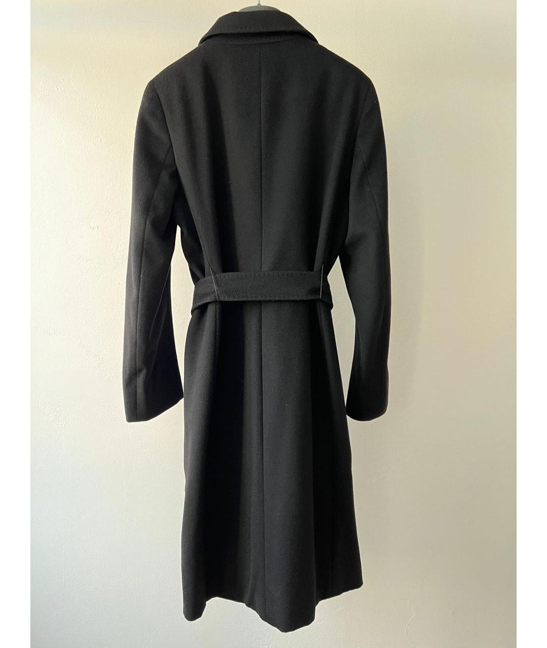 MAX MARA Черное пальто, фото 2