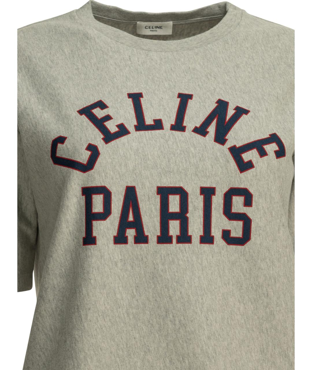 CELINE Хлопковая футболка, фото 3