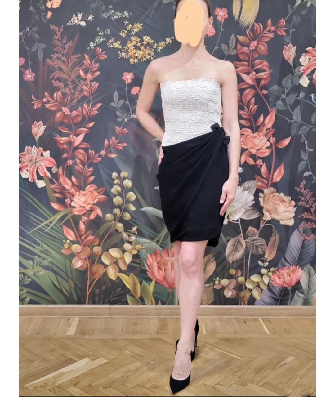 MAX MARA Черное шелковое вечернее платье, фото 3