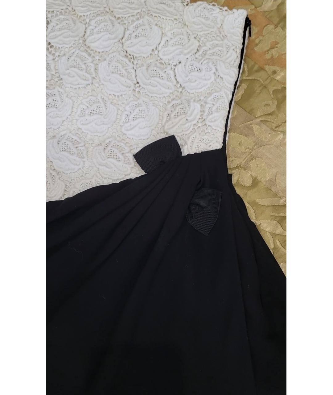 MAX MARA Черное шелковое вечернее платье, фото 4