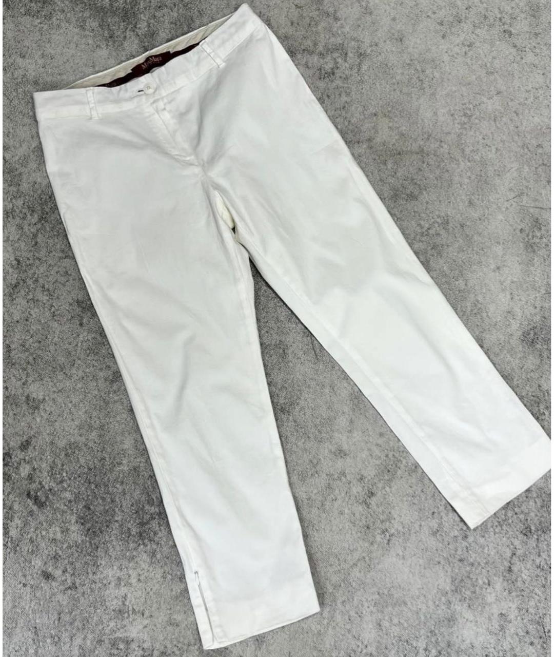 MAX MARA Белые брюки и шорты, фото 4