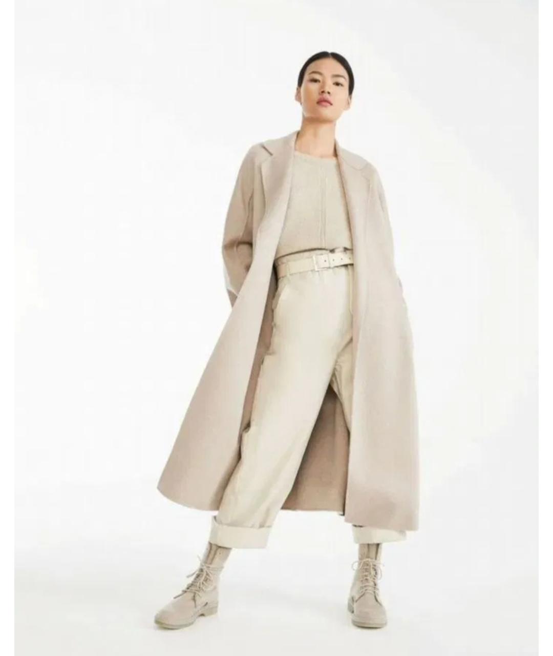 MAX MARA Бежевые ботинки, фото 7