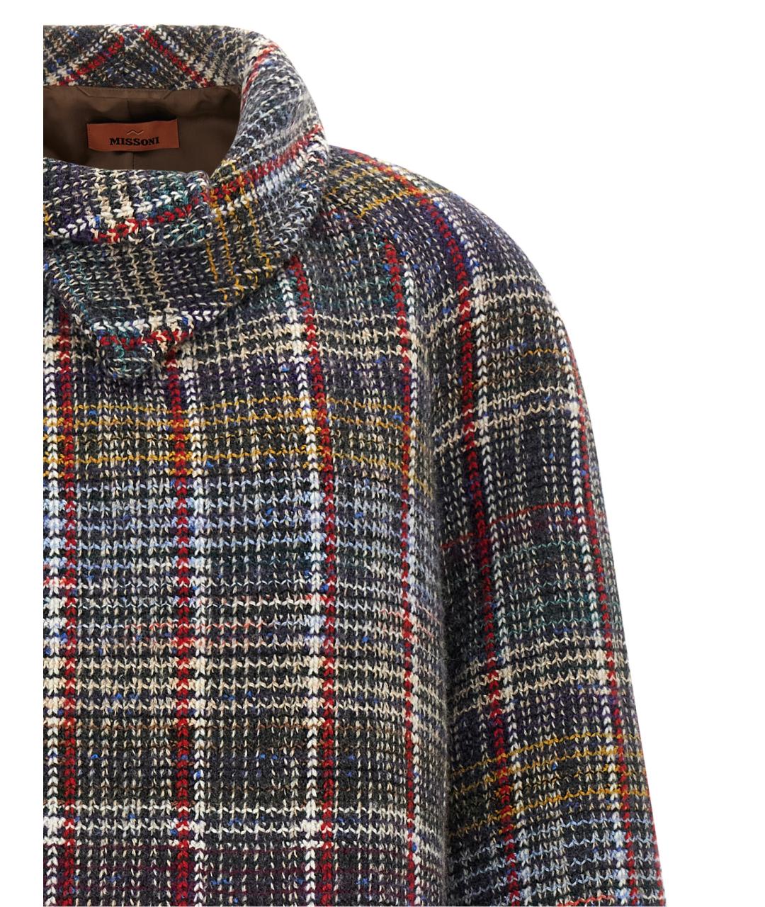 MISSONI Мульти пальто, фото 4