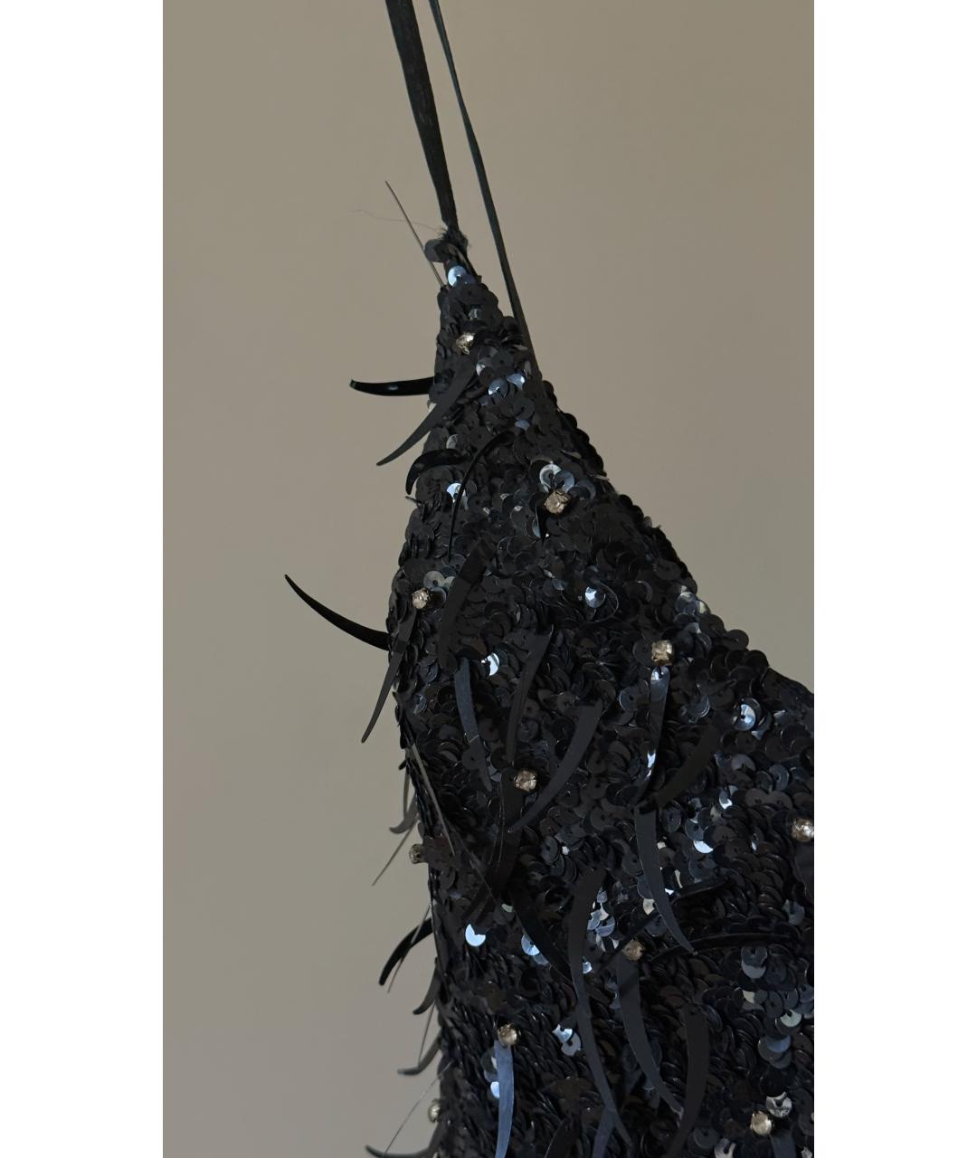 ALBERTA FERRETTI Черное вечернее платье, фото 3