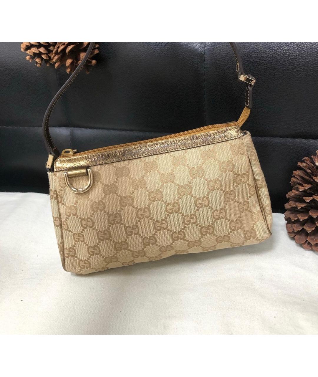 GUCCI Бежевая сумка через плечо, фото 6