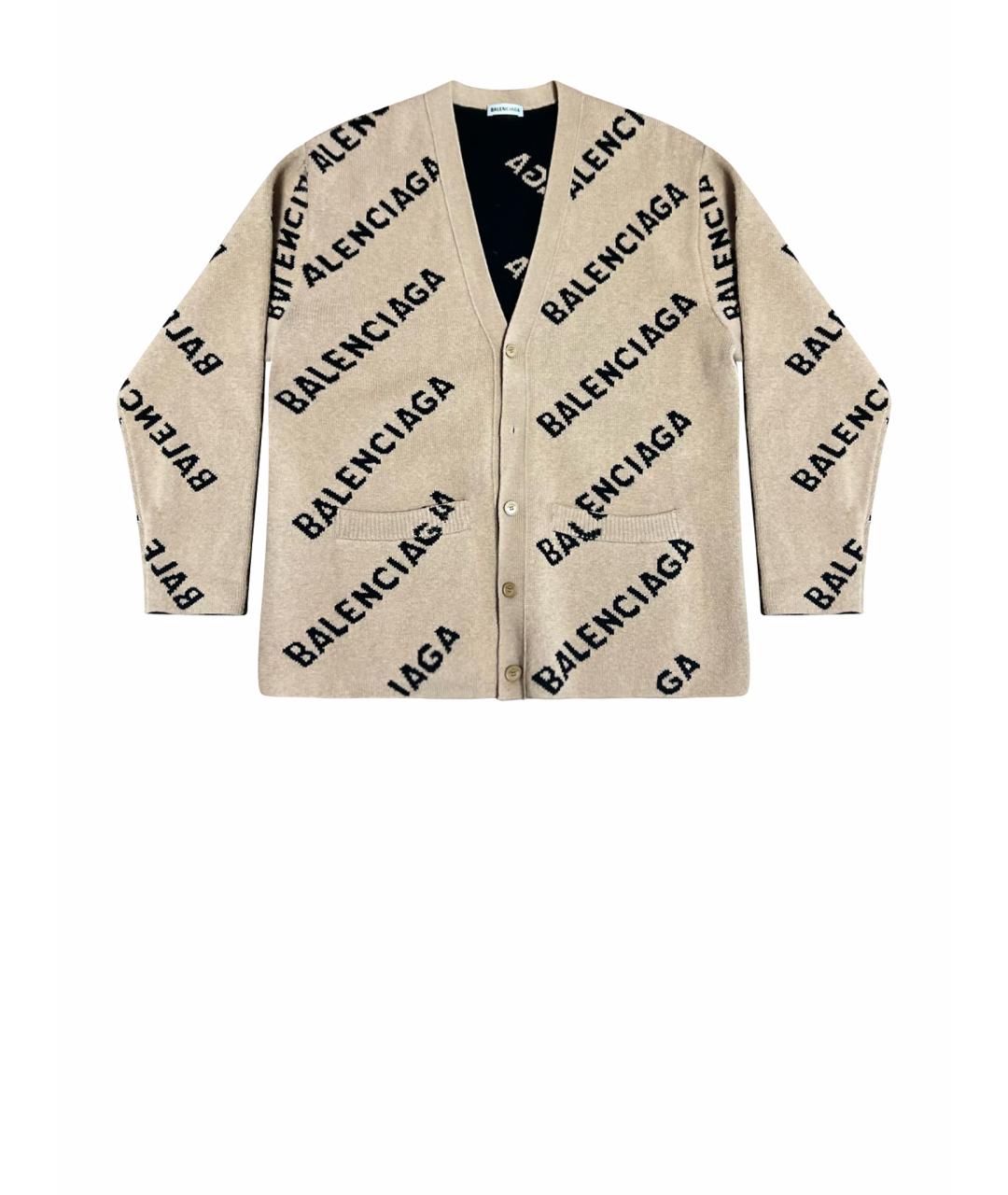 BALENCIAGA Шерстяной кардиган, фото 1