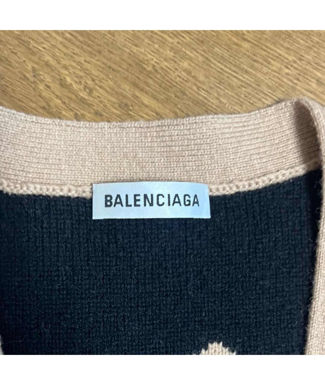 BALENCIAGA Шерстяной кардиган, фото 3