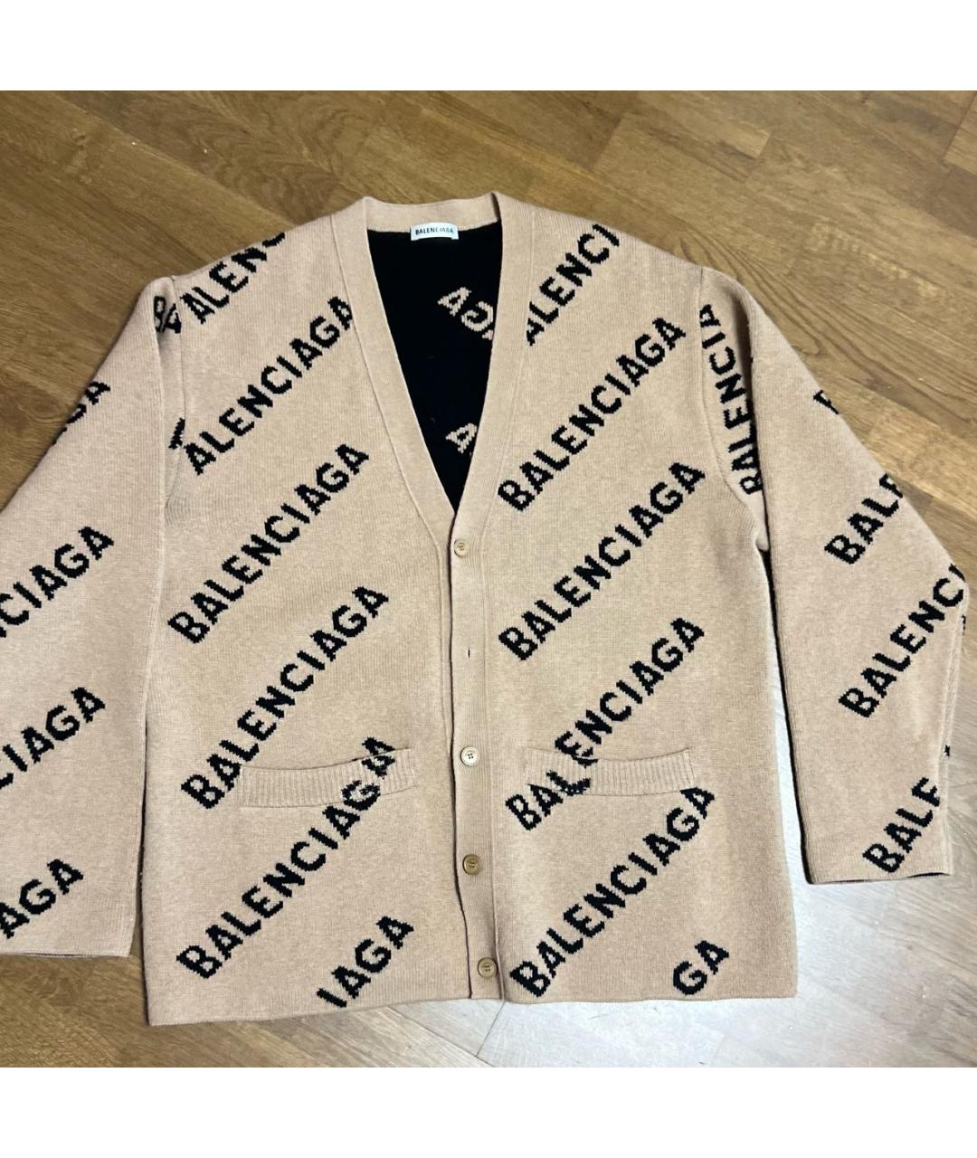 BALENCIAGA Шерстяной кардиган, фото 8
