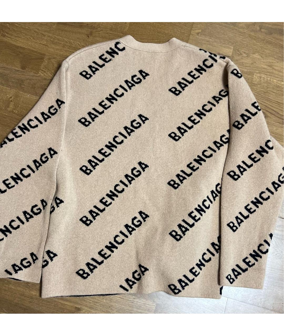 BALENCIAGA Шерстяной кардиган, фото 2
