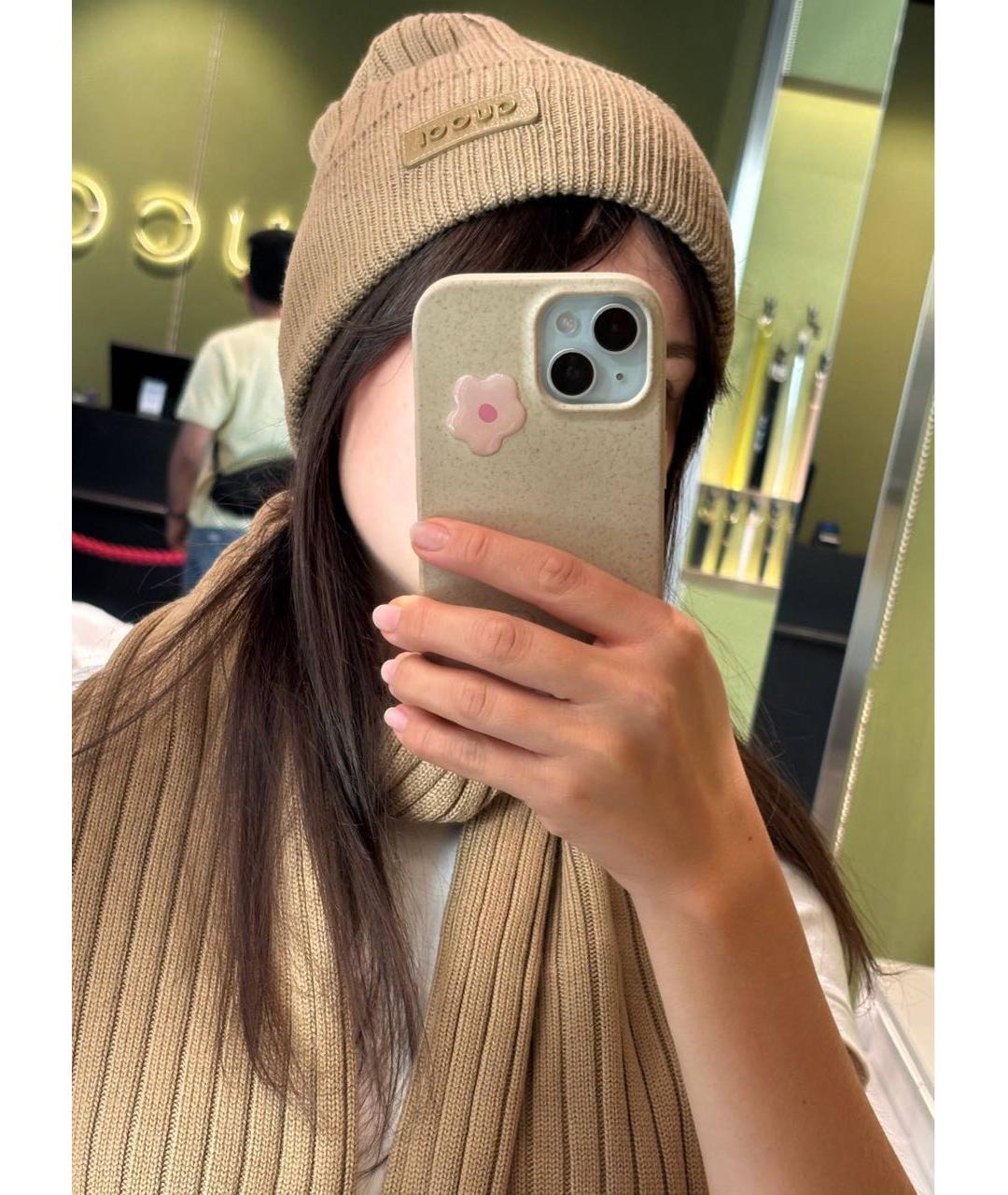 GUCCI Коричневая шерстяная шапка, фото 7