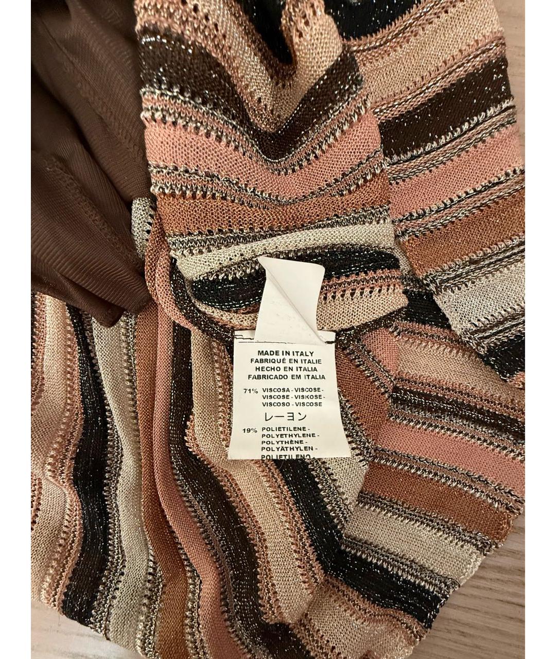 MISSONI Мульти вискозное коктейльное платье, фото 7
