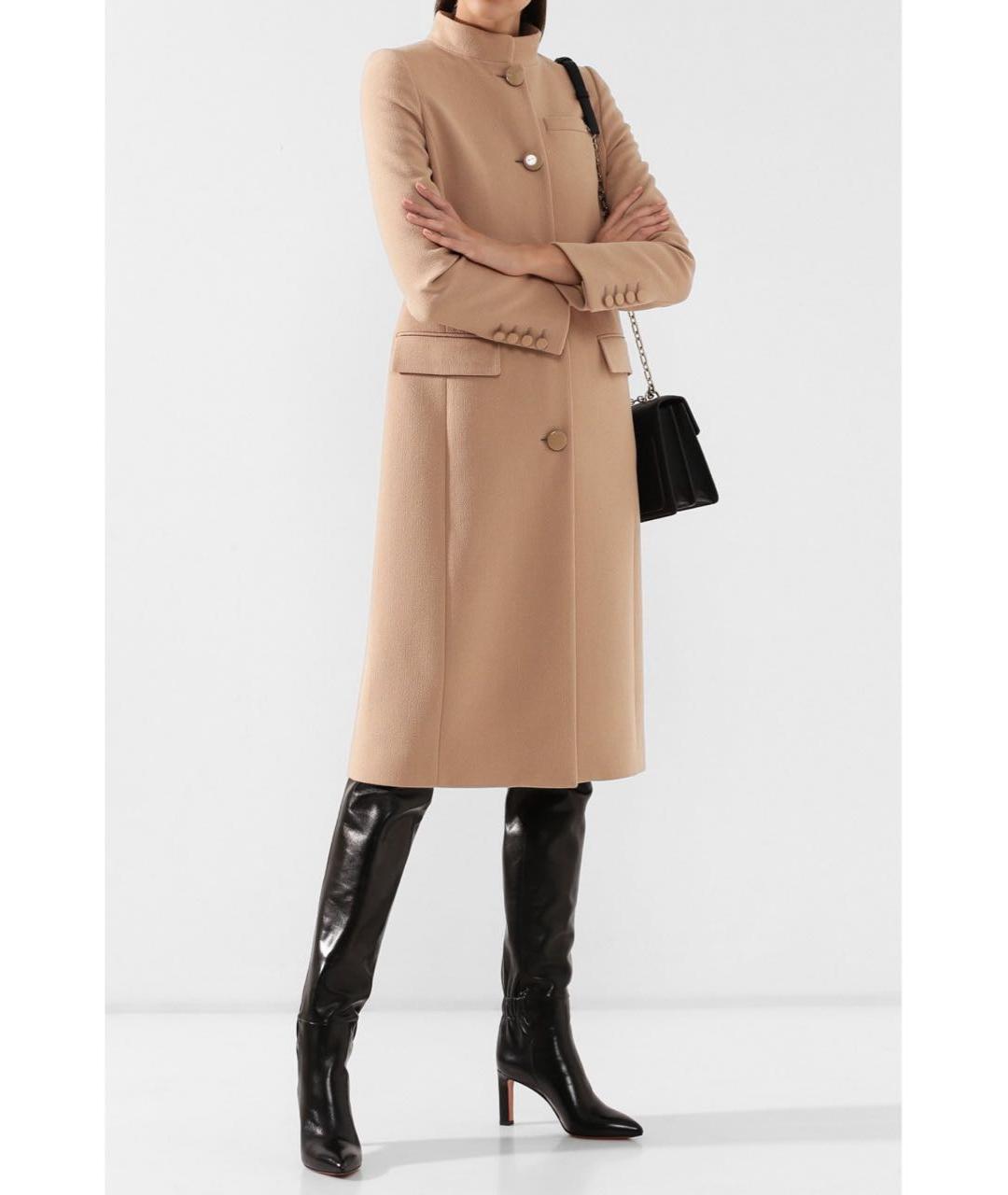 SANTONI Черные кожаные ботфорты, фото 4
