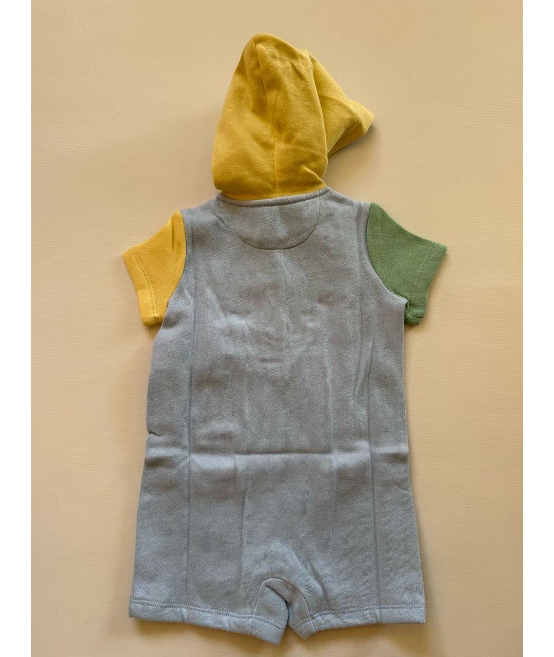 POLO RALPH LAUREN Мульти хлопковый боди / песочник, фото 2