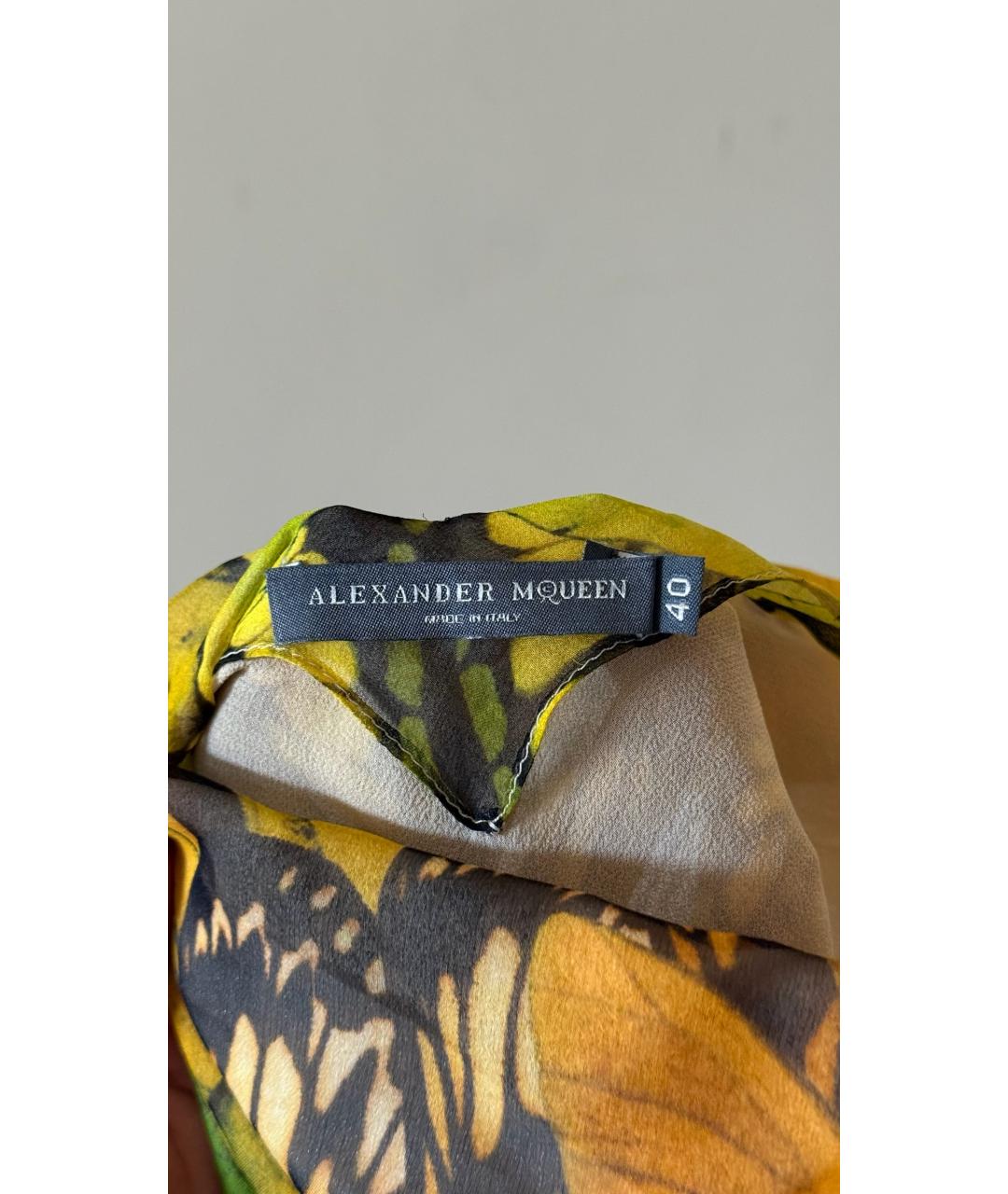 ALEXANDER MCQUEEN Мульти вечернее платье, фото 5
