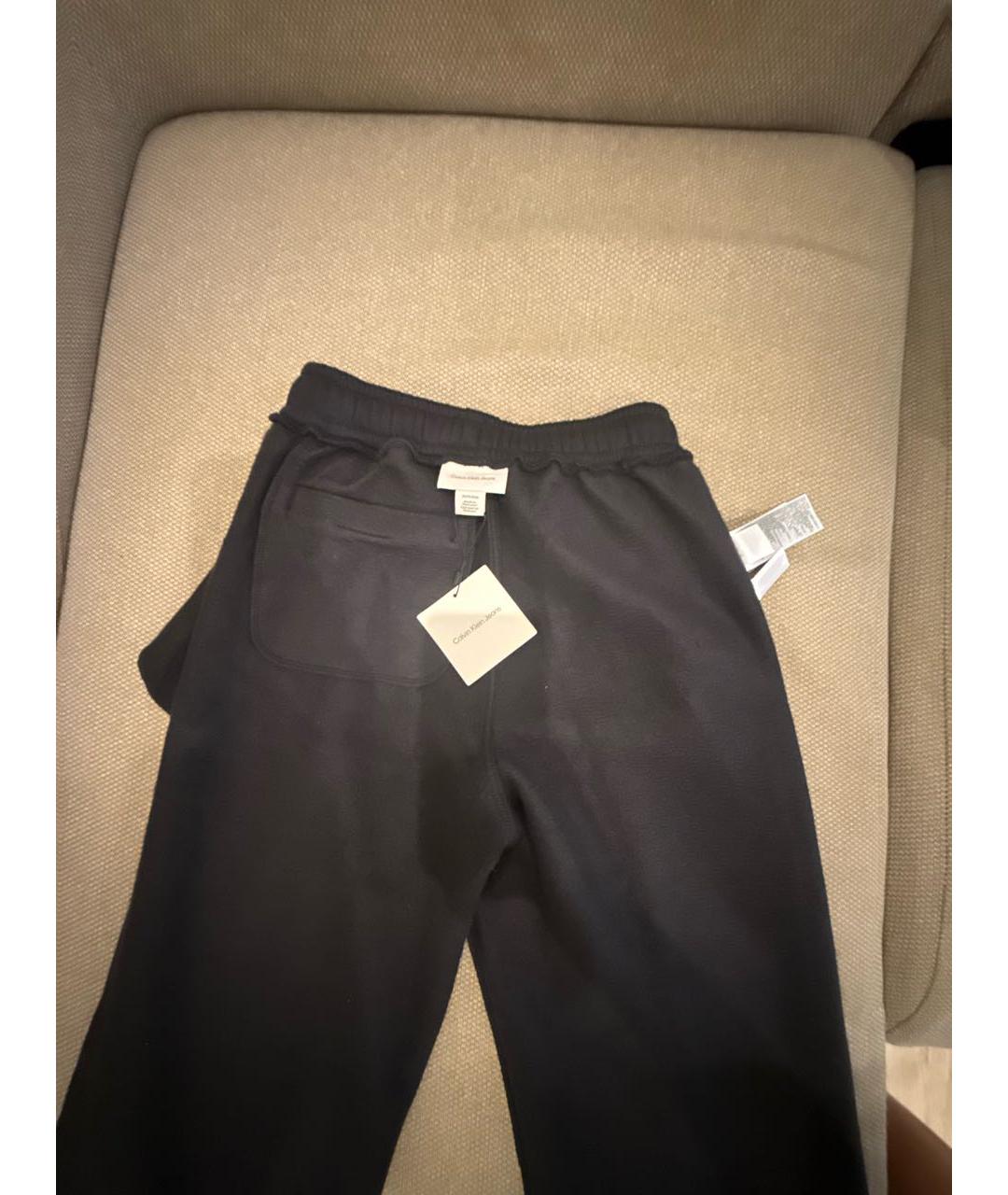 CALVIN KLEIN Черный хлопковый спортивные костюмы, фото 3