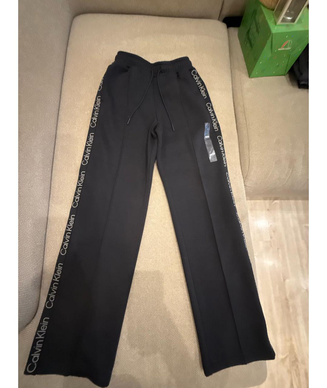 CALVIN KLEIN Черный хлопковый спортивные костюмы, фото 5