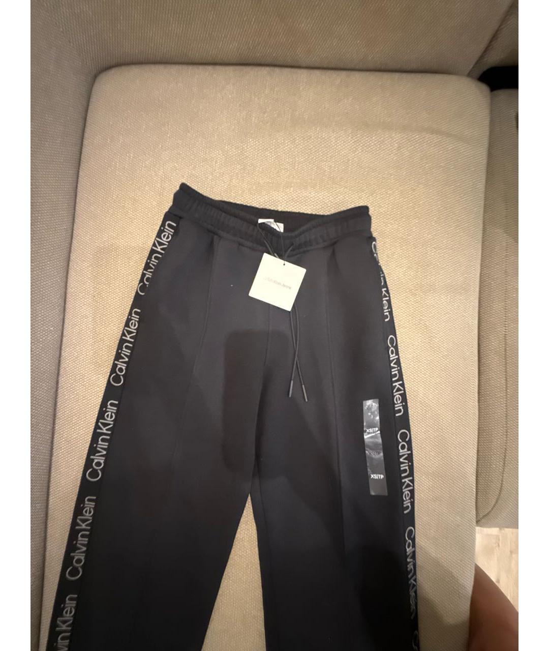 CALVIN KLEIN Черный хлопковый спортивные костюмы, фото 4