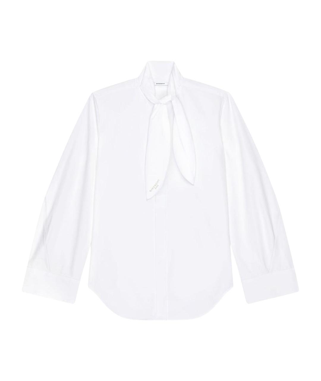 GIVENCHY Белая хлопковая рубашка, фото 1