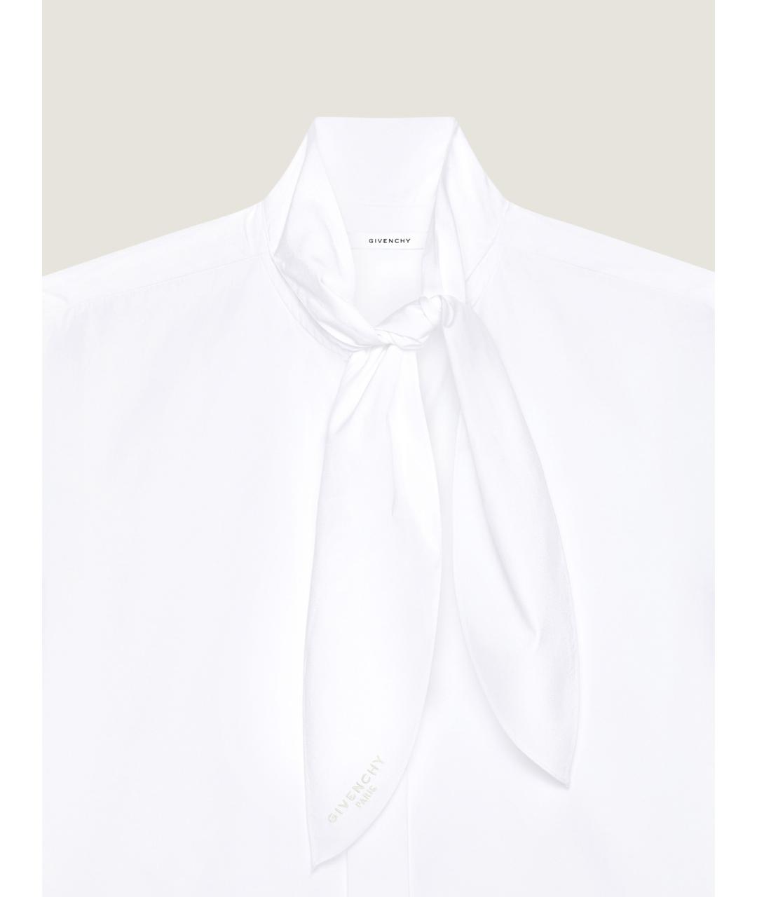 GIVENCHY Белая хлопковая рубашка, фото 4