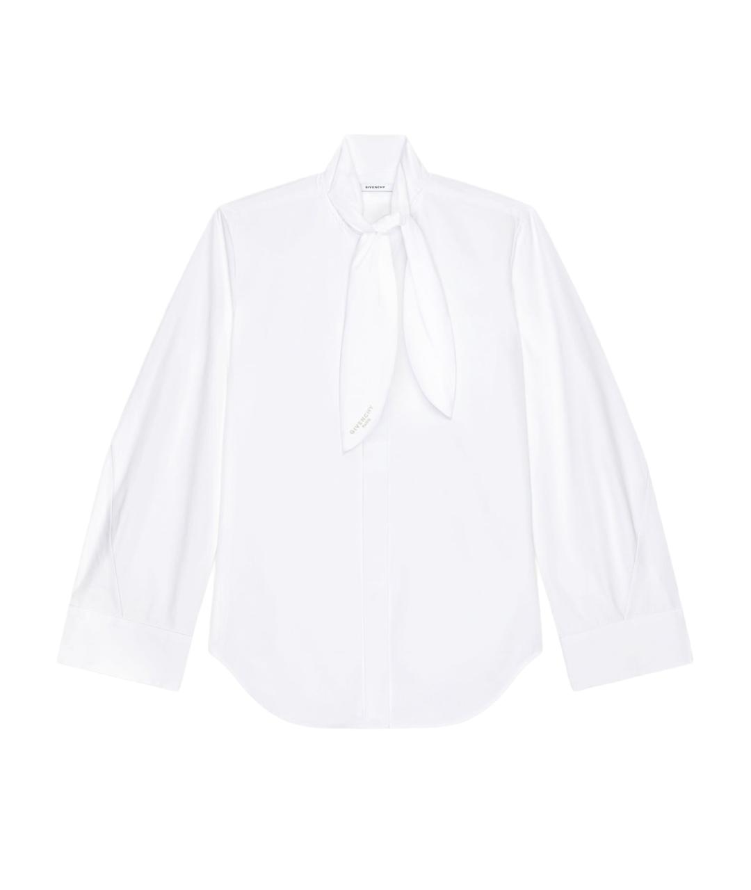 GIVENCHY Белая хлопковая рубашка, фото 5