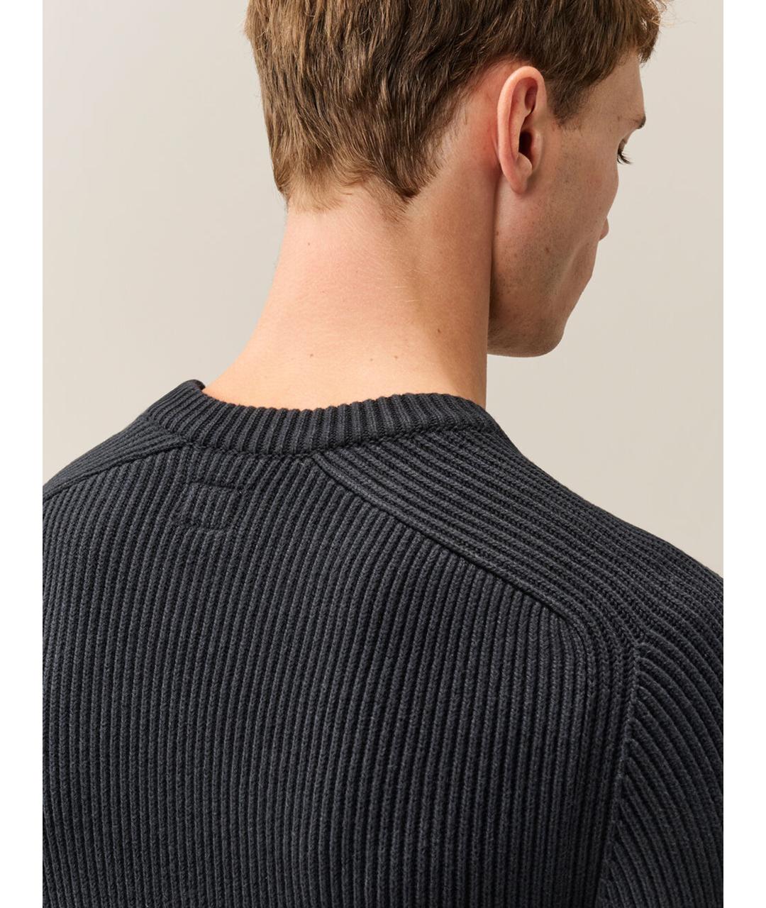 CP COMPANY Черный хлопковый джемпер / свитер, фото 6