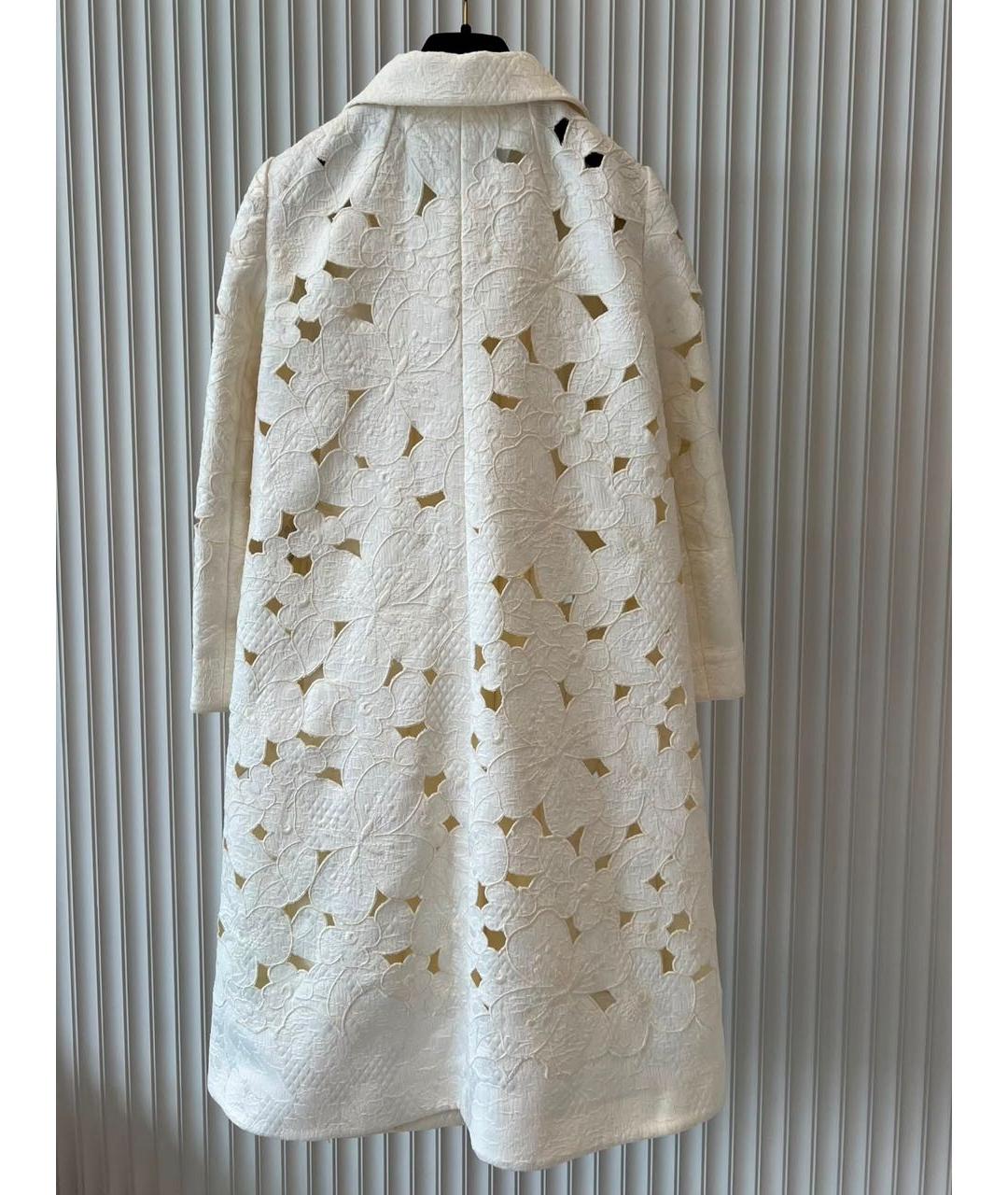 DOLCE&GABBANA Белое пальто, фото 2