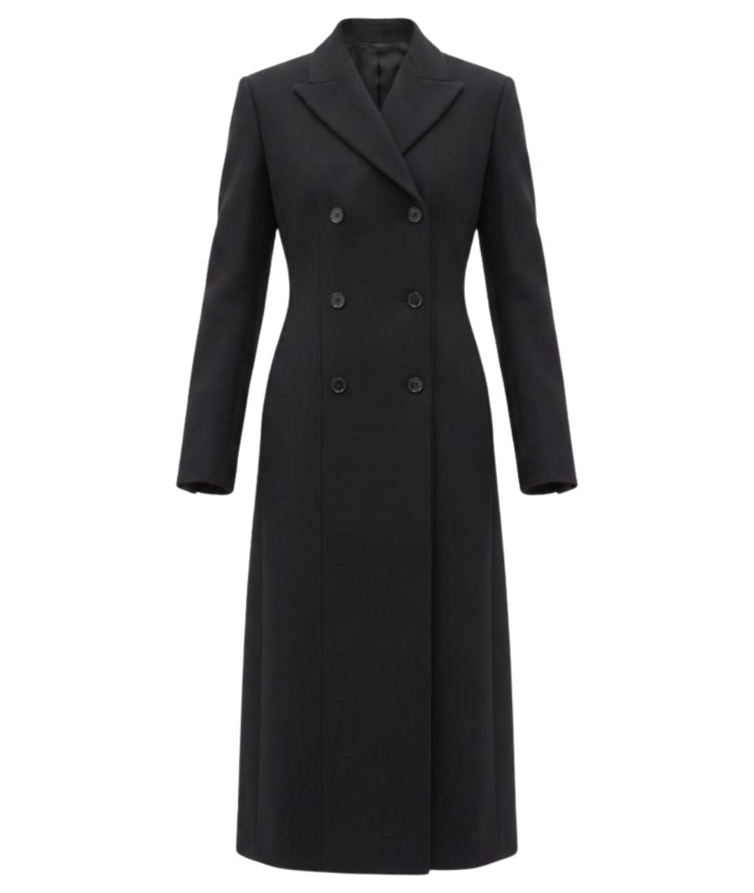 ALAIA Черное шерстяное пальто, фото 1