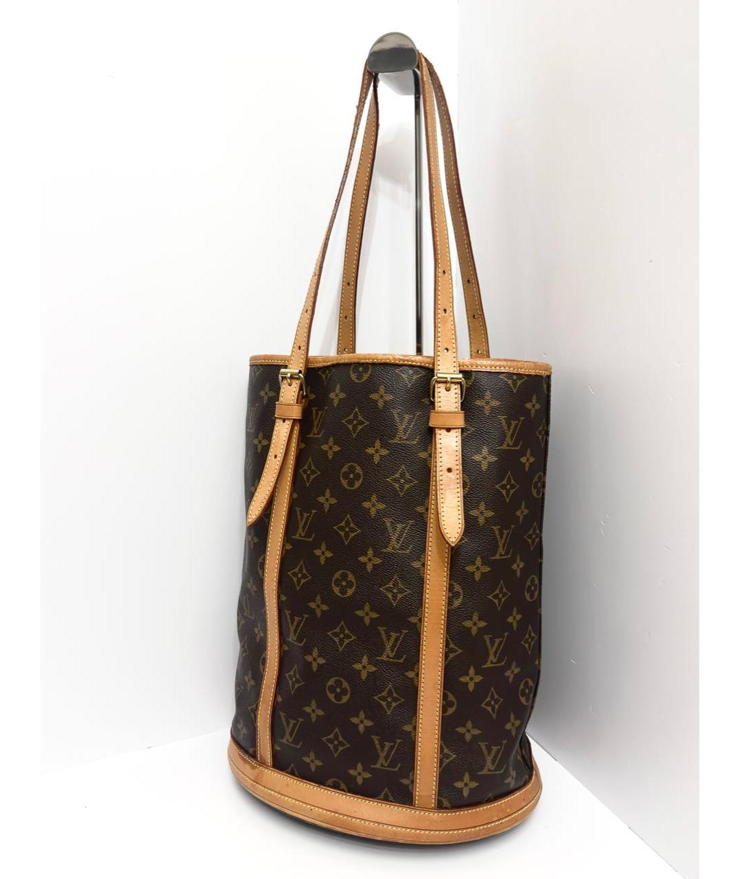 LOUIS VUITTON Коричневая сумка через плечо из канвы, фото 5