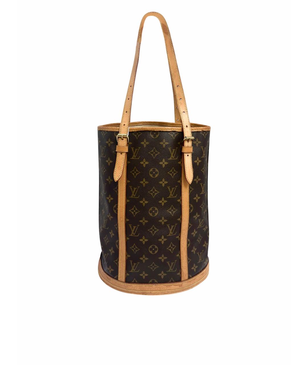 LOUIS VUITTON Коричневая сумка через плечо из канвы, фото 9
